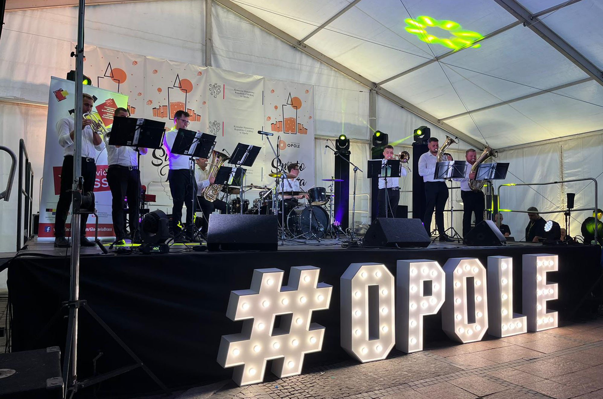 #OPOLE, piękna dekoracja świetlna na wielkie uroczystości jak i małe prywatki zawsze robi wrażenie