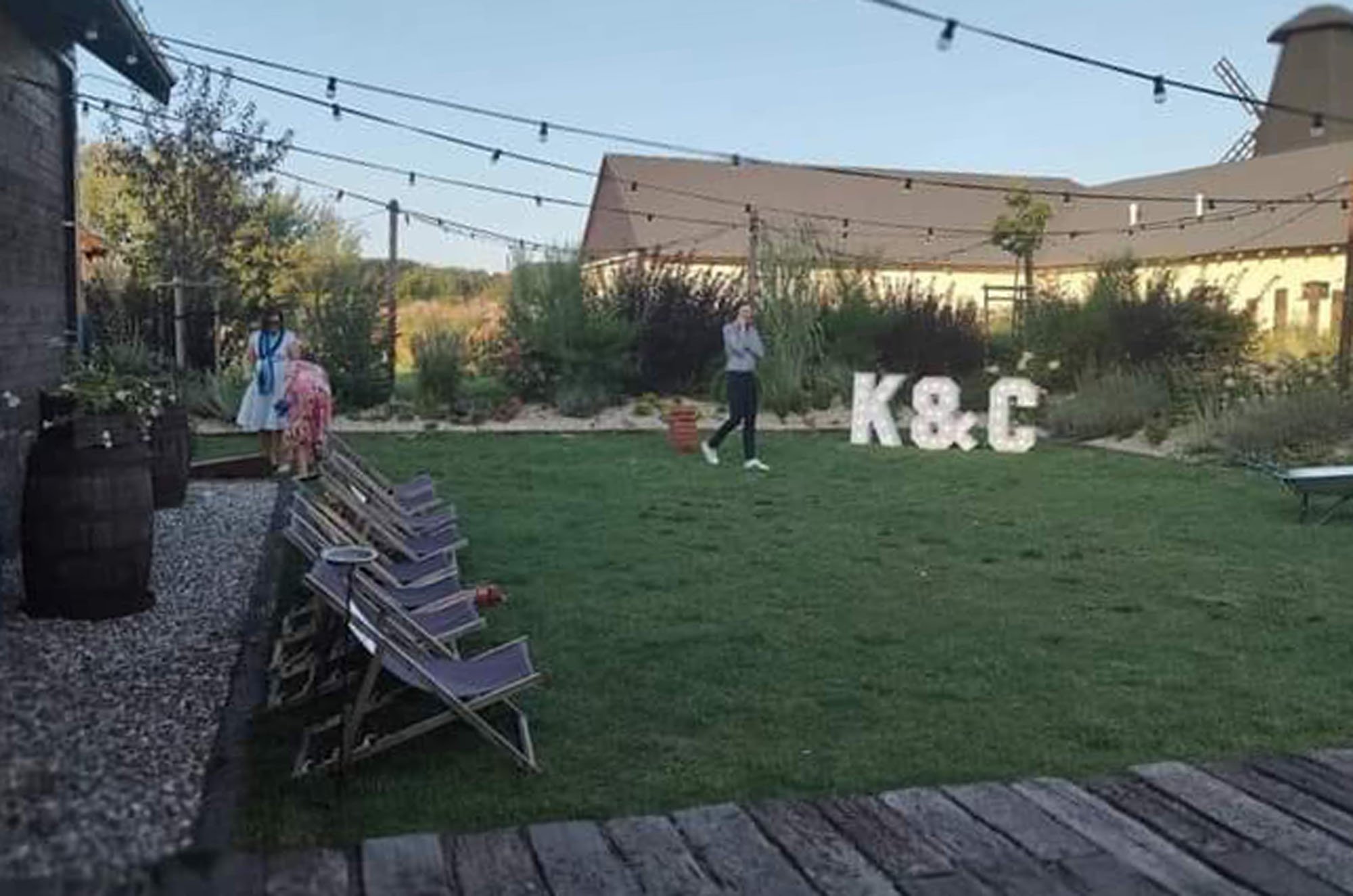 INICJAŁY ze znakiem & na wesele, do wynajęcia w Opolu z wysyłką na terenie całej Polski