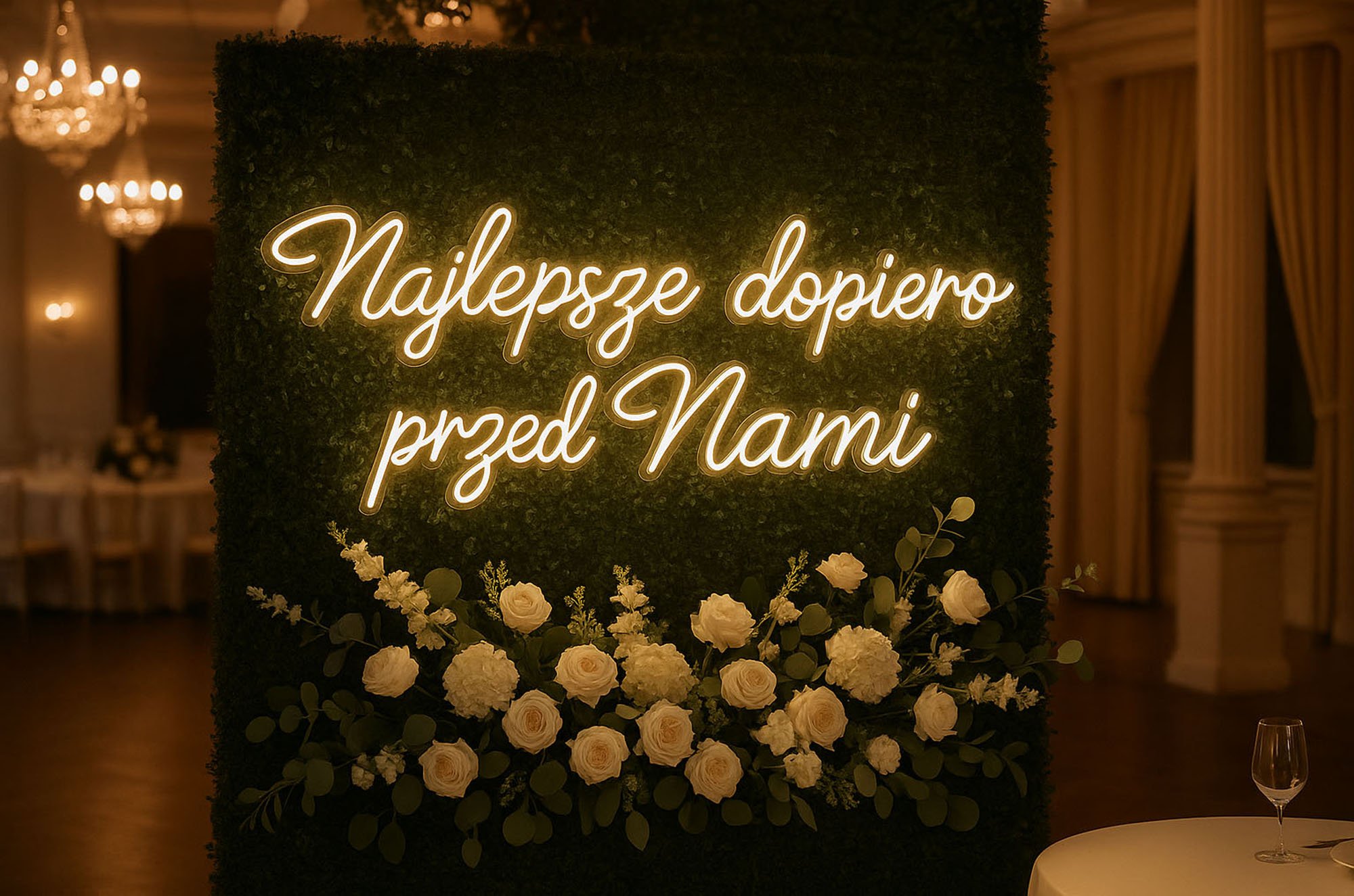 Neon LED Najlepsze dopiero przed nami na wynajem, wysyłka kurierem, gwarancja satysfakcji