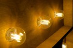 Podświetlenie filamentowymi żarówkami LED w ilości 38 sztdla love o wysokości 100 cm