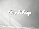 Neon led na urodziny do wynjącia - Happy Birthday